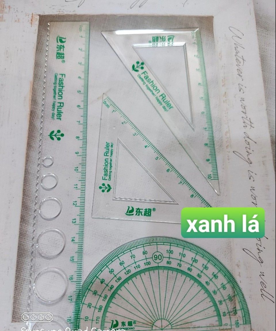 [HCM] SET 4 cây thước kẻ đa năng