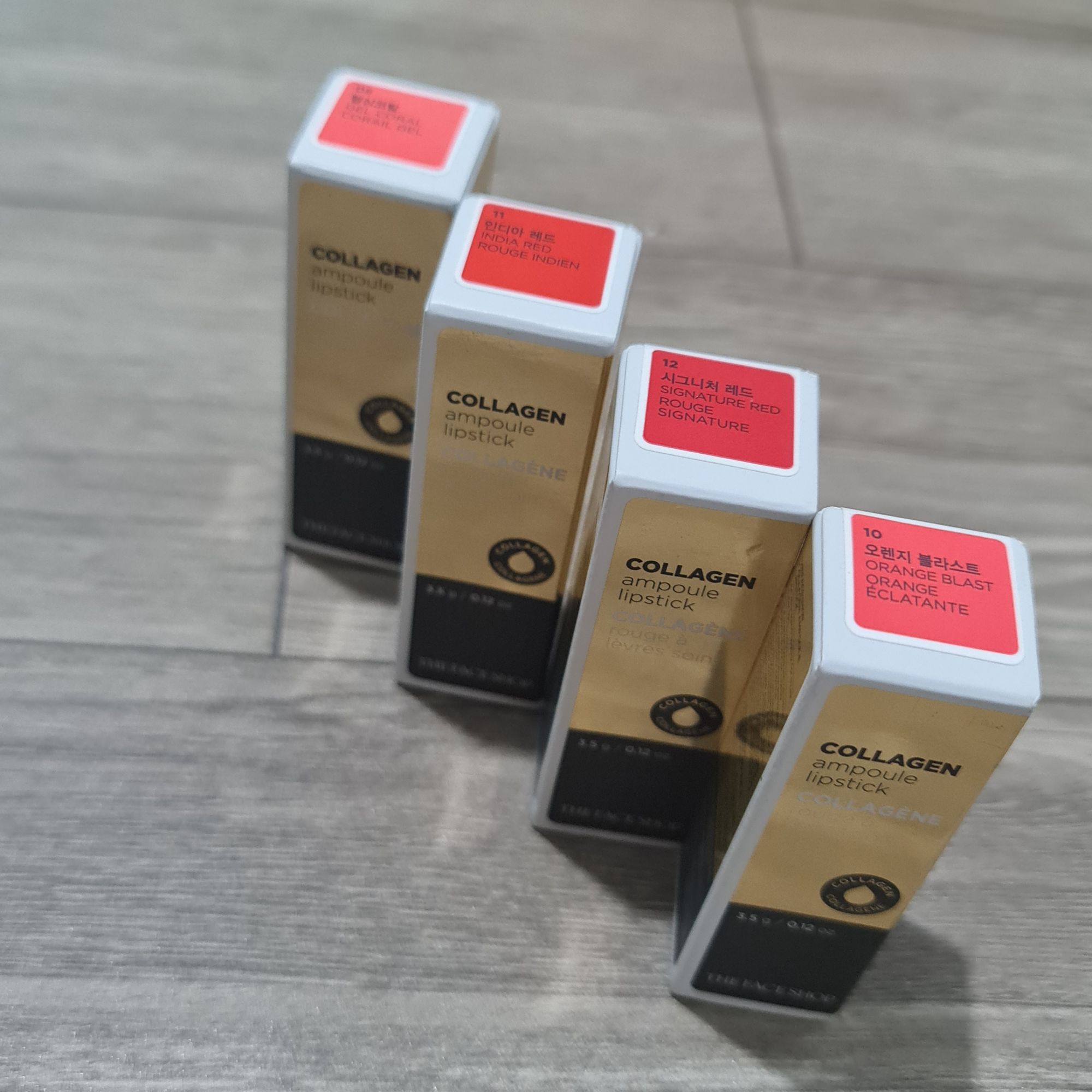 Son Thỏi Collagen  Ampoule Lipstick màu #10 Orange Blast