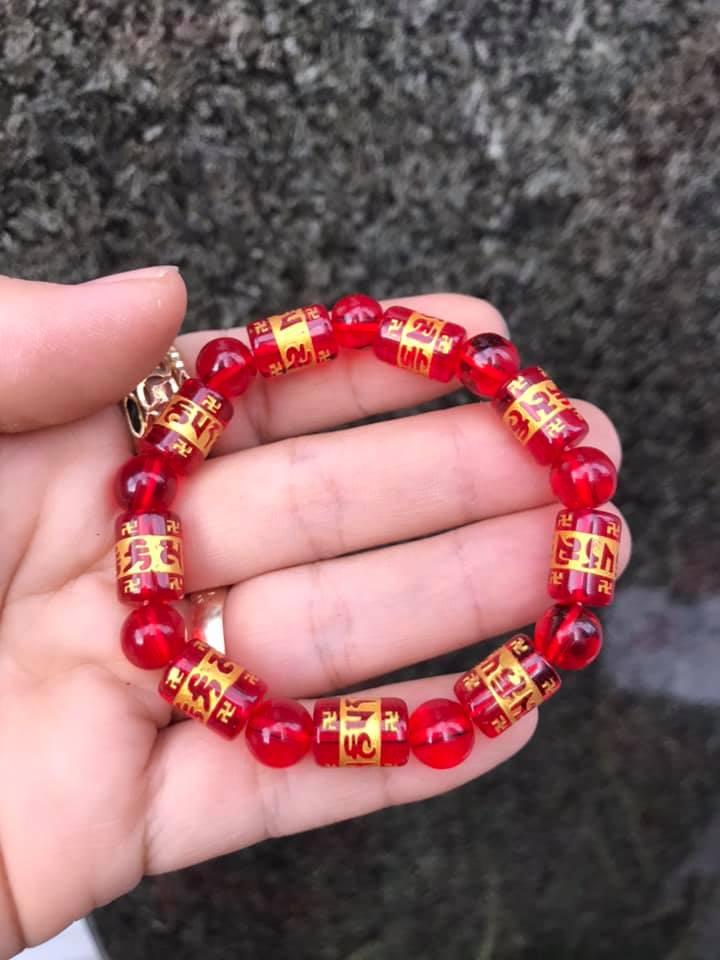 [HCM]VÒNG TAY PHONG THỦY KHẮC CHÚ ĐẠI BI