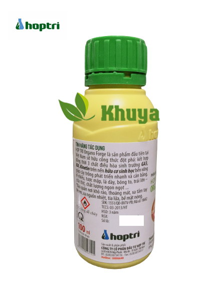 Phân bón lá hữu cơ Hợp Trí Organo Forge 100ml