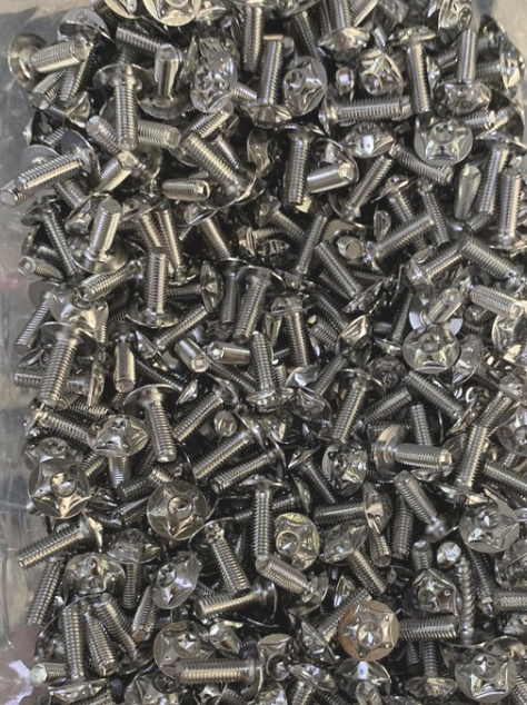 Ốc Salaya Sao thẳng , V2 Thái 4li xoắn , 5li18 xoắn, 4li15 5li15 , 6li10 6li15 6li20 , 8li20 8li25 đĩa chuẩn Inox 304