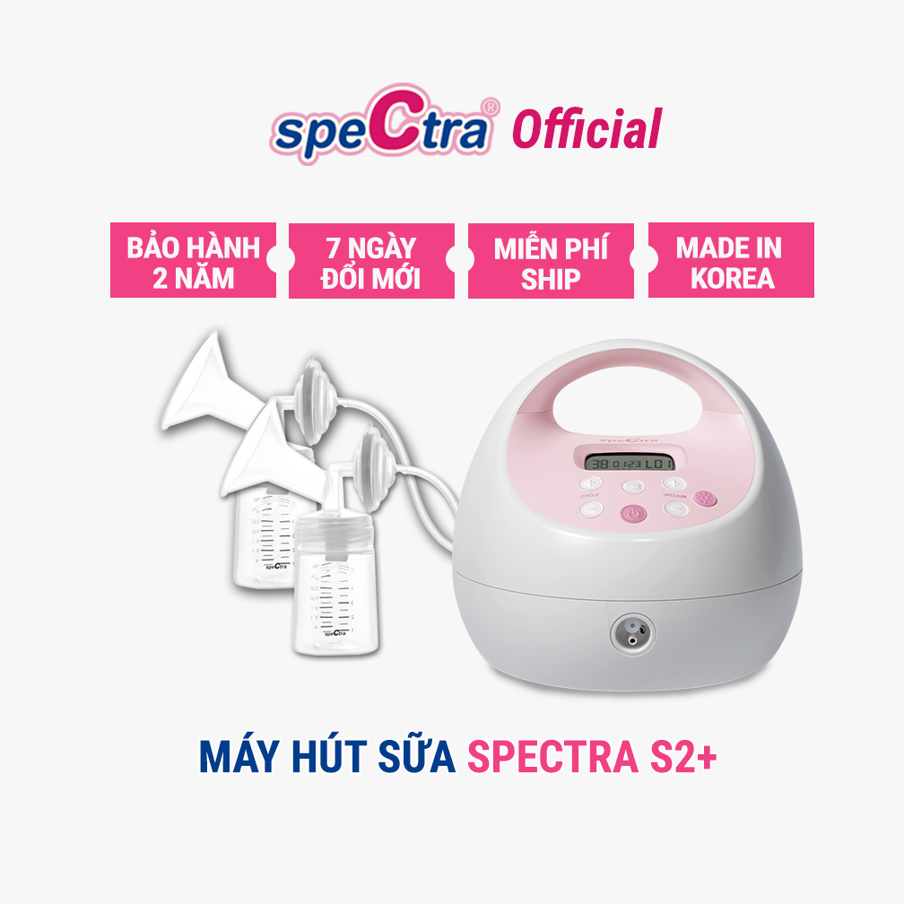 Máy Hút Sữa Spectra S2 Plus - Hàng Chính Hãng (Bảo Hành 24 Tháng)