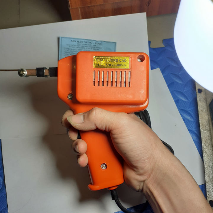 Mỏ Hàn Xung 220V-100W ( Tặng 01 thiếc OK 100g