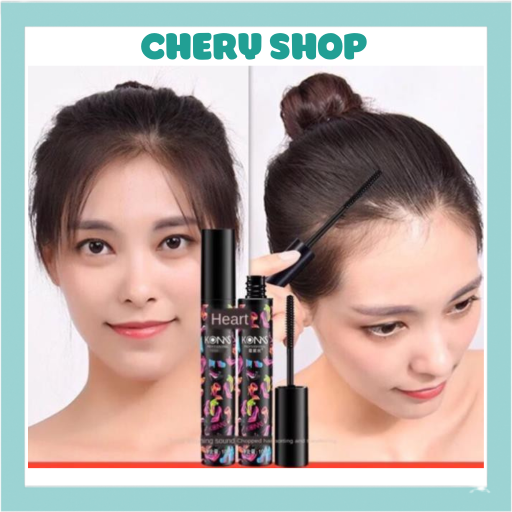 Tóc giả chuốt mascara làm gọn tóc con tiện dụng