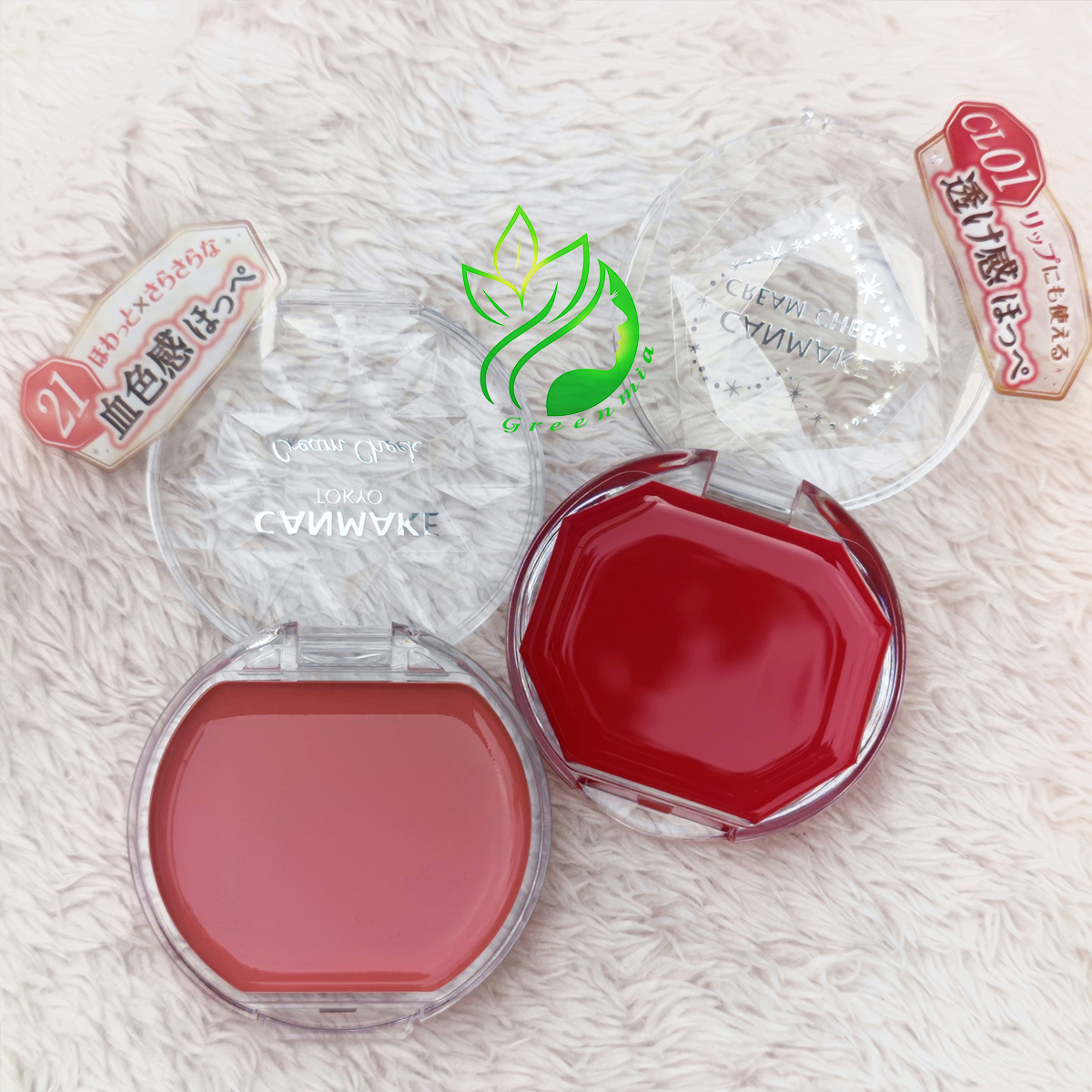 Má Hồng Canmake Tokyo Dạng Kem Cream Cheek Phấn Glow Fleur Cheeks [CHÍNH HÃNG ĐỦ BILL]
