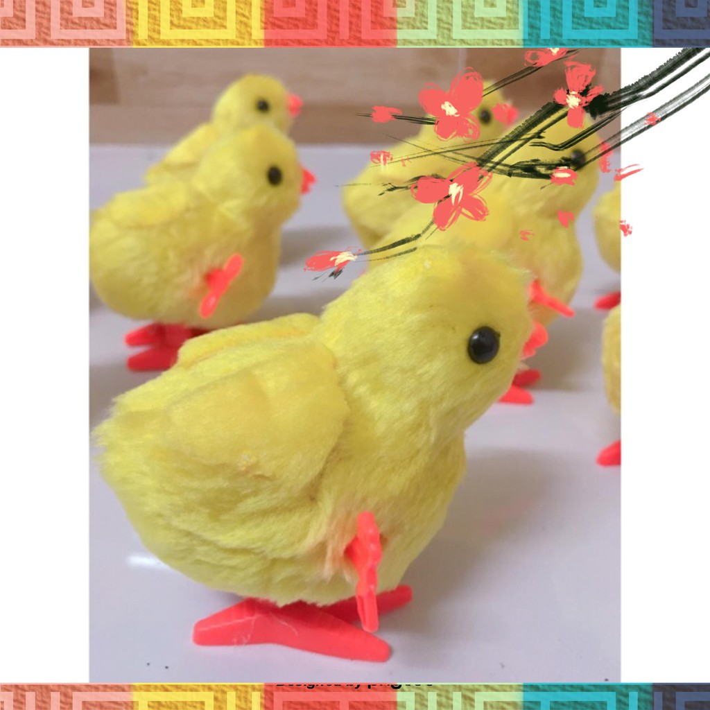 Combo 3 Chú Gà Con Chạy Bằng Cót Cho Bé