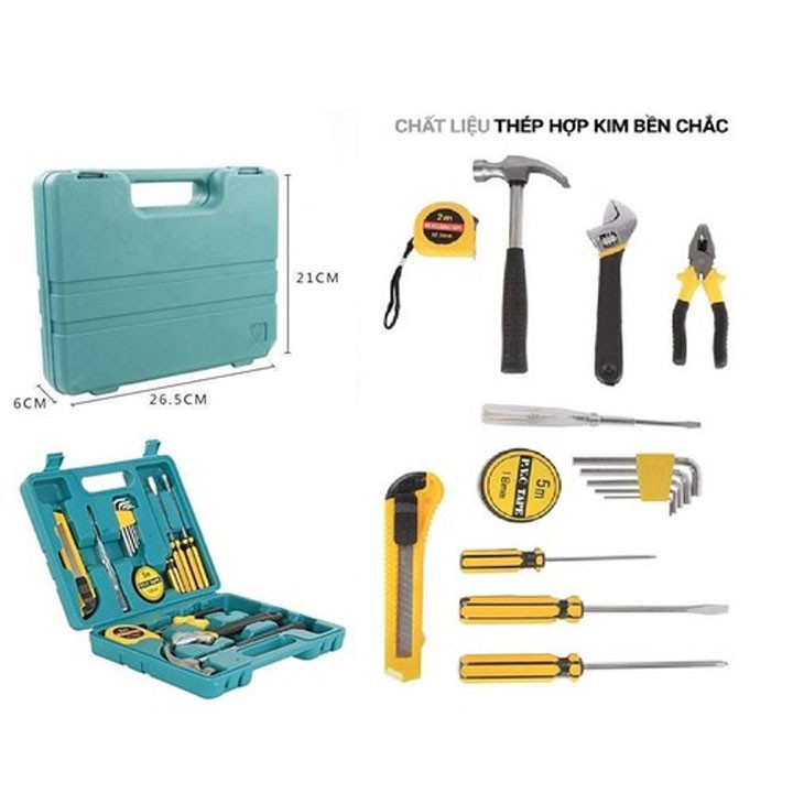 Bộ Dụng Cụ Sửa Đa Năng 16 Chi Tiết