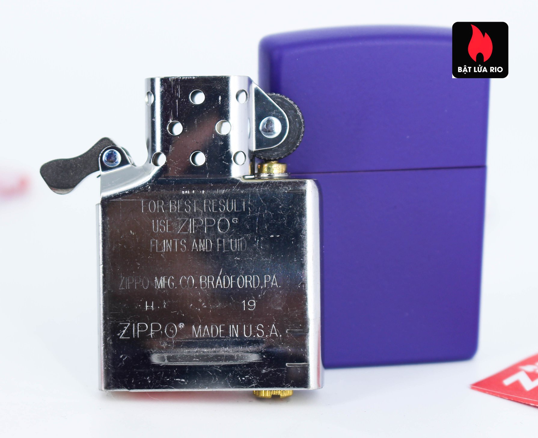 Bật lửa Zippo 237  Zippo Purple Matte
