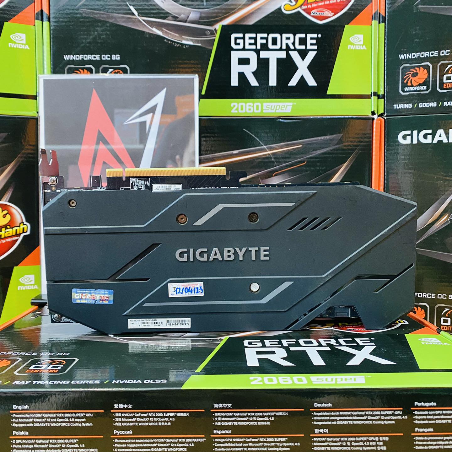 Vga card màn hình  Gigabyte RTX 2060 Super 8GB Windforce OC 2 Fan (2nd)