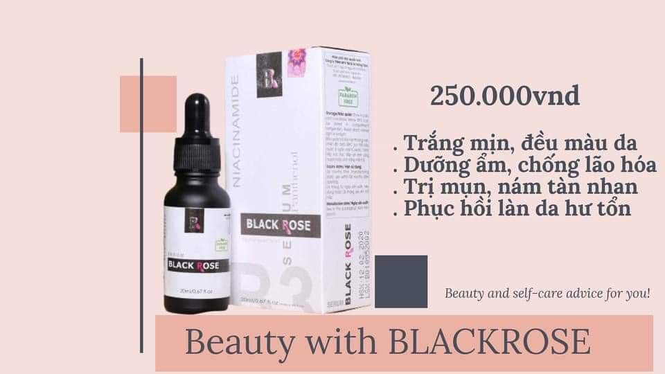Serum dưỡng da Black Rose