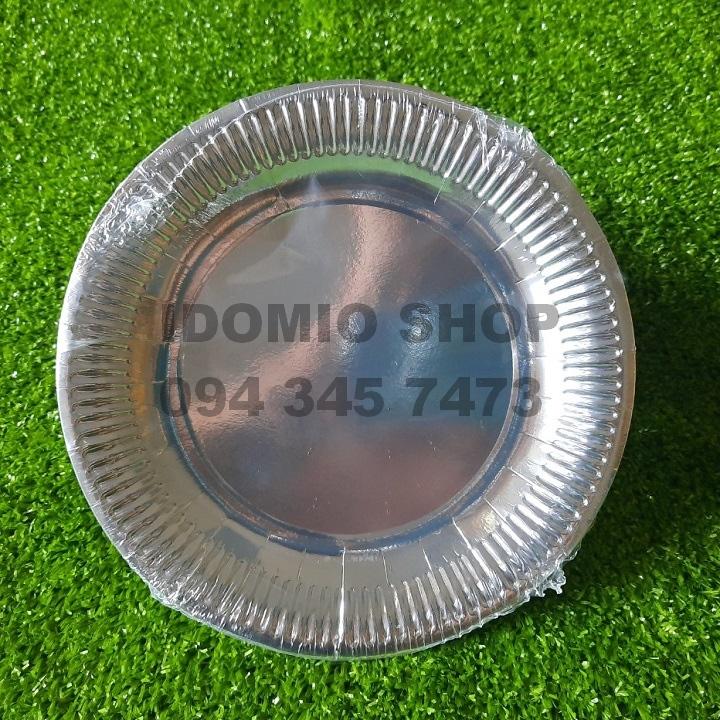 Đĩa Giấy Bạc 21cm- 10 cái