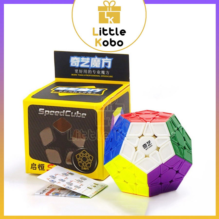Rubik Megaminx QiYi QiHeng S Stickerless Rubik 12 Mặt Khối Lập Phương Rubik