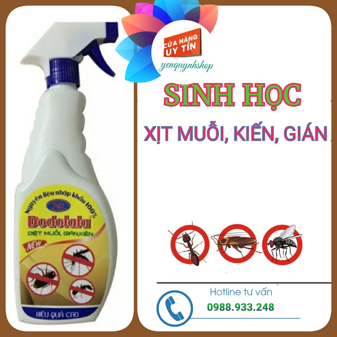 Thảo mộc xịt Muỗi Dodolala 350ml- Chính Hãng