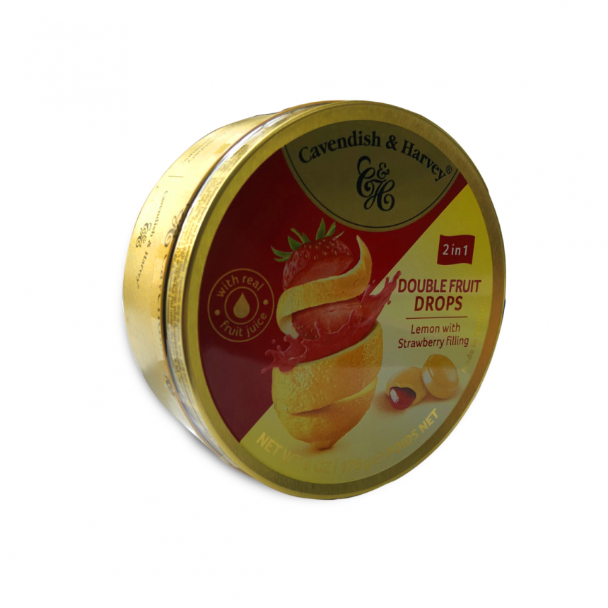 LEMON WITH STRAWBERRY FILLING 175g