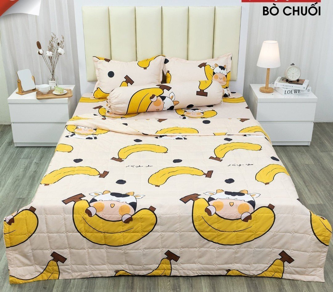 Ga bọc đệm cotton poly hàn đủ kích thước