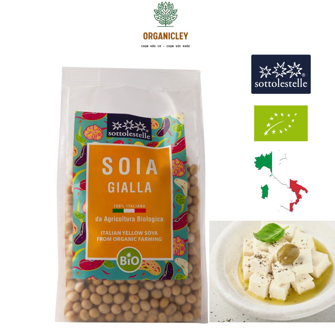 Đậu Hữu Cơ Cho Bé Ăn Dặm Sottolestelle (Đậu Gà, Đậu Lăng Đỏ, Đậu Lăng Xanh, Đậu Lăng Vàng, Đậu Nành, Đậu Hà Lan, Đậu Đỏ)