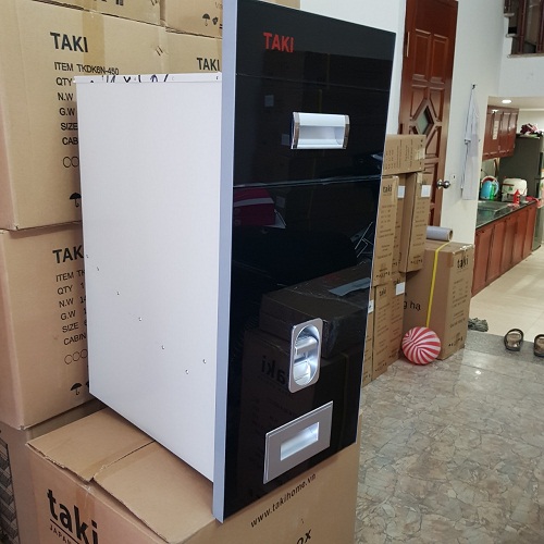 [CHÍNH HÃNG ] Thùng Gạo Thông Minh Mặt Gương TAKI