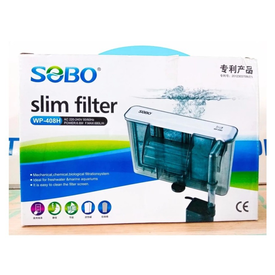 Máy lọc thác SOBO dạng mỏng WP-308H