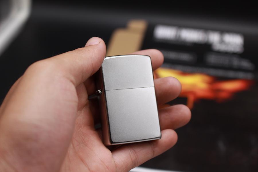Zippo 205 - Zippo Satin Chrome