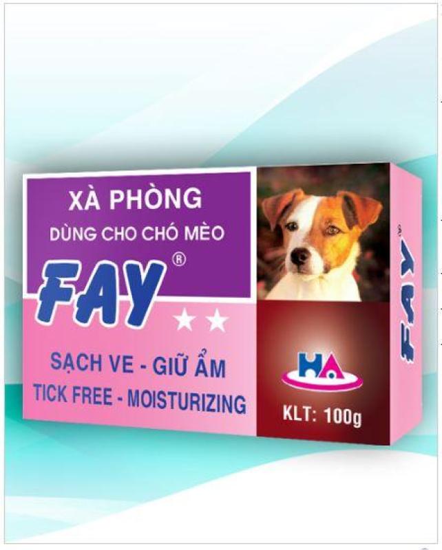 Xà Bông ASA FAY 2 SAO 100g Sạch Ve cho thú cưng