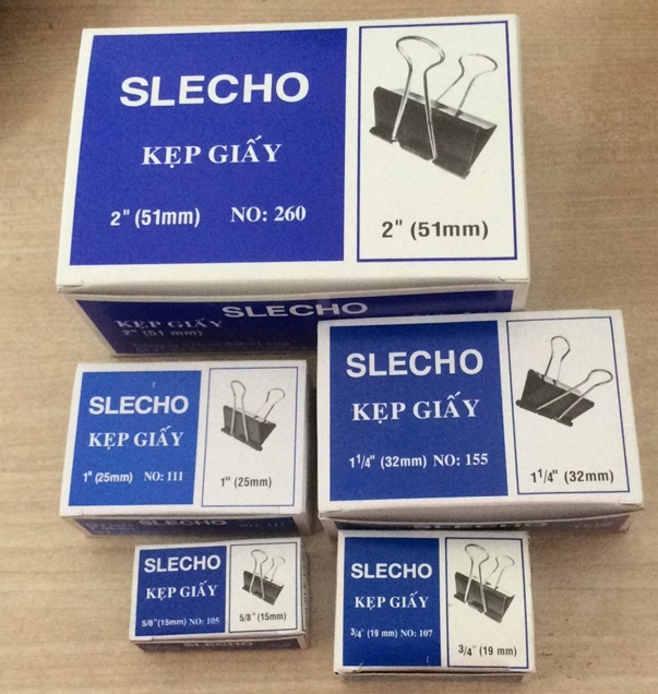 Kẹp bướm Echo 32mm - 05 hộp ( 60 cái )