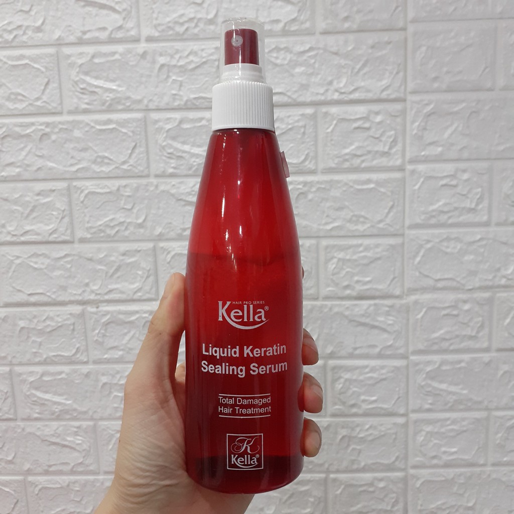 [HCM]Xịt dưỡng tóc Kella phục hồi tóc hư tổn 250ml