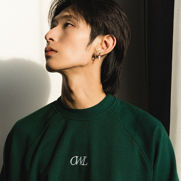 Áo sweater Owlbrand Minitypo/Xanh lá