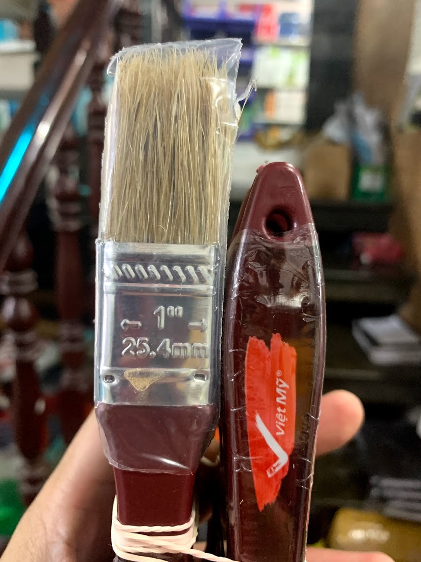 Cọ việt mỹ cán nâu 1"