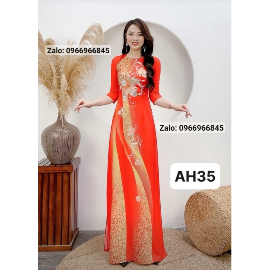 [Giá xưởng} Những mẫu áo dài in 3D sang trọng mẫu mới nhất 2023