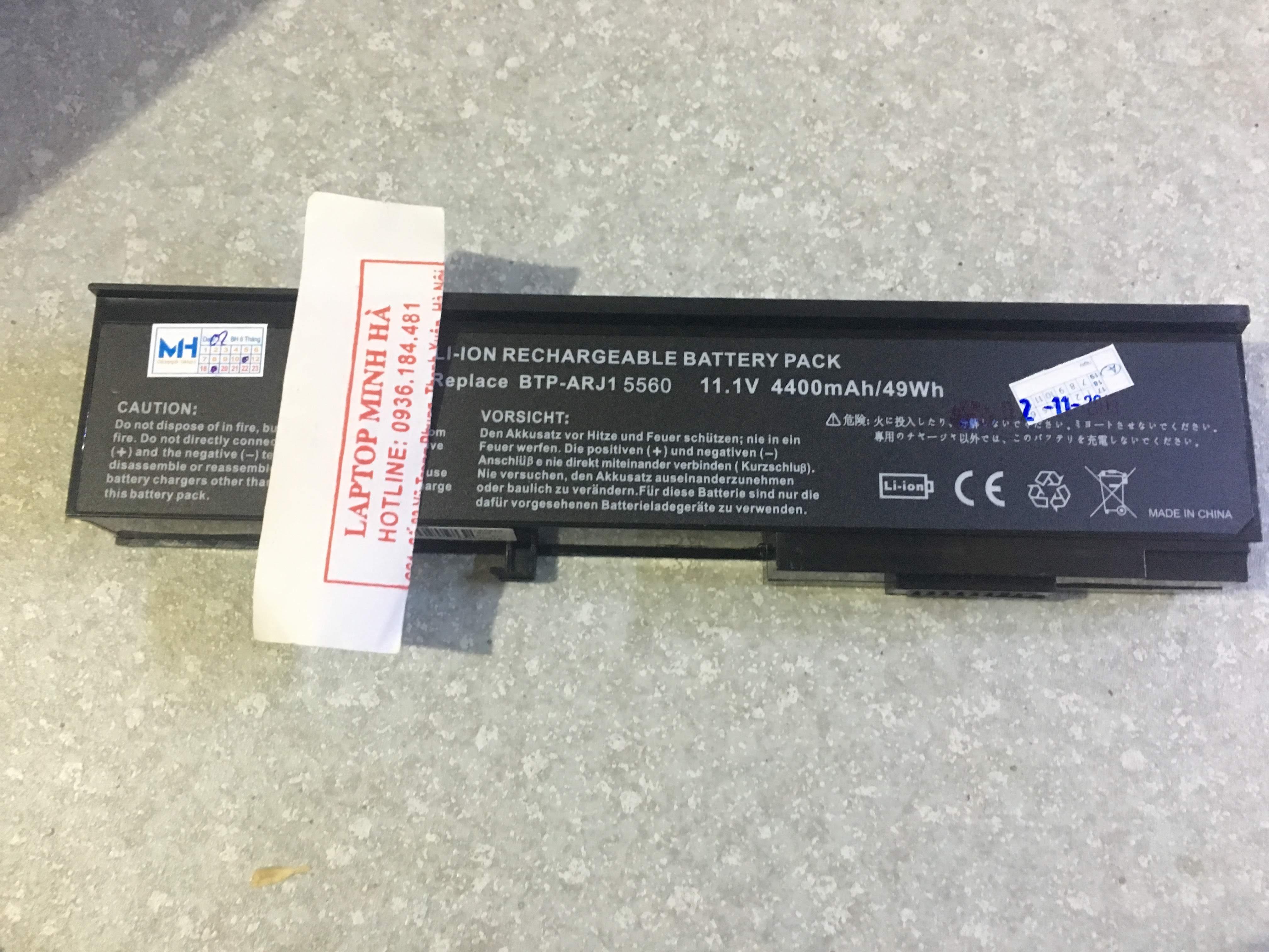 Pin laptop Acer TravelMate 4730 Series