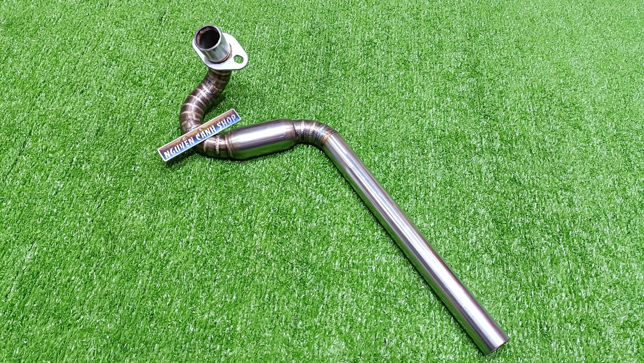 Cổ pô sirius 110 bầu hơi 27mm inox 304