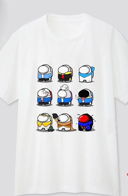 Áo Thun Among Undertale Sans Vải Cotton Đẹp