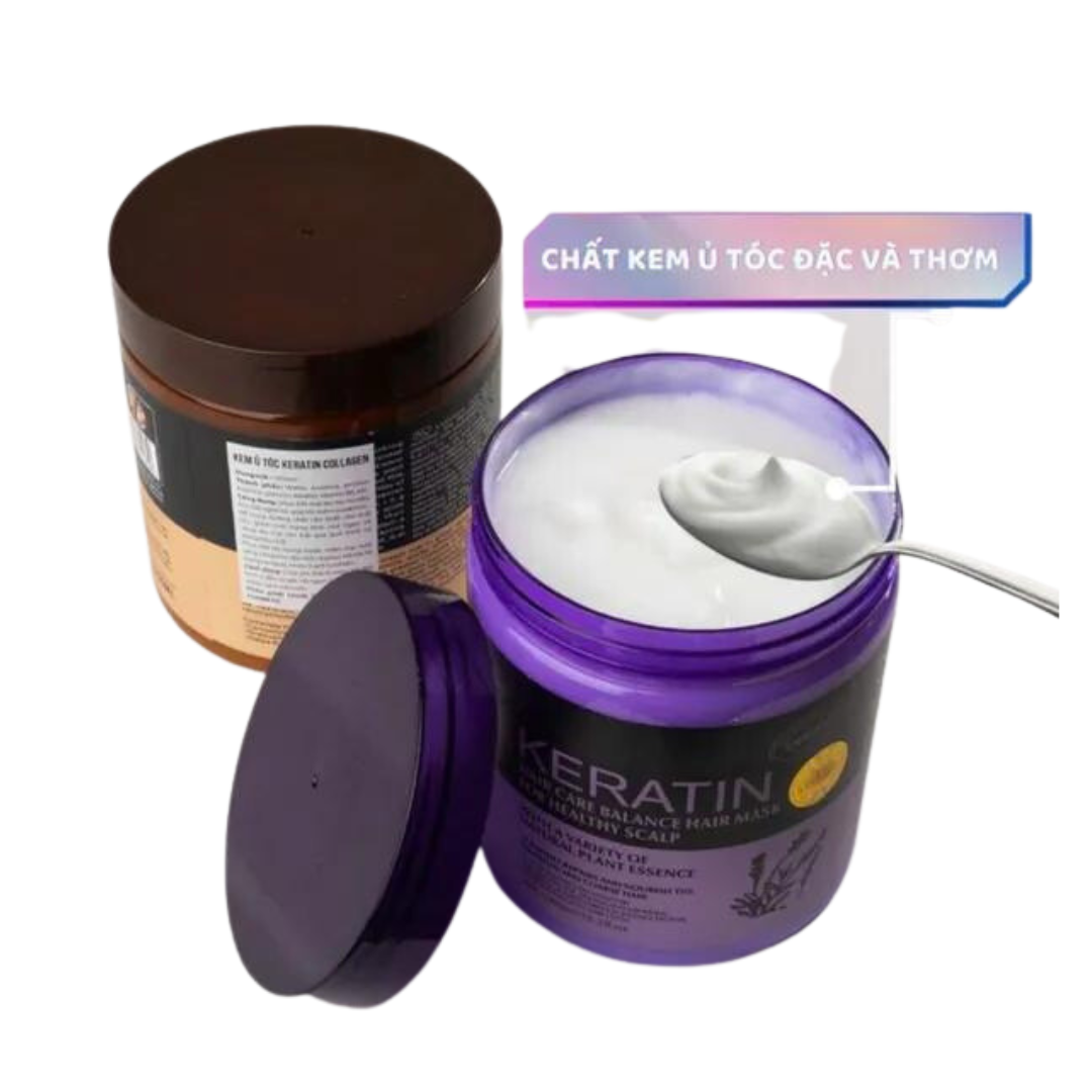 Kem hấp ủ tóc KERATIN COLLAGEN 1000ML