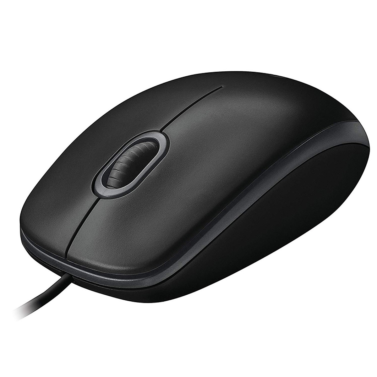 Chuột vi tính có dây Logitech B100 - Hàng Chính Hãng