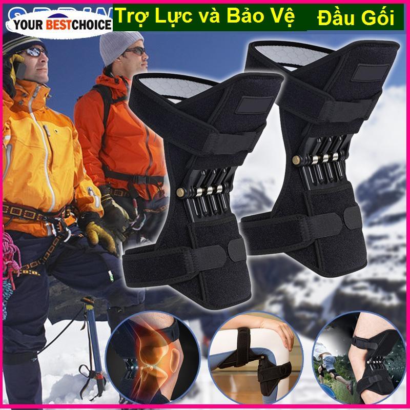 (1 cặp Khung trợ lực bảo vệ đầu gối) Trợ Lực và Bảo Vệ Đầu Gối Cao cấp PowerKnee Joint Support Đai trợ lực đầu gối cho người cao tuổi Giảm thiểu cơn đau khớp gối và nguy cơ chấn thương,thấp khớp hoặc cho vận động viên tập t