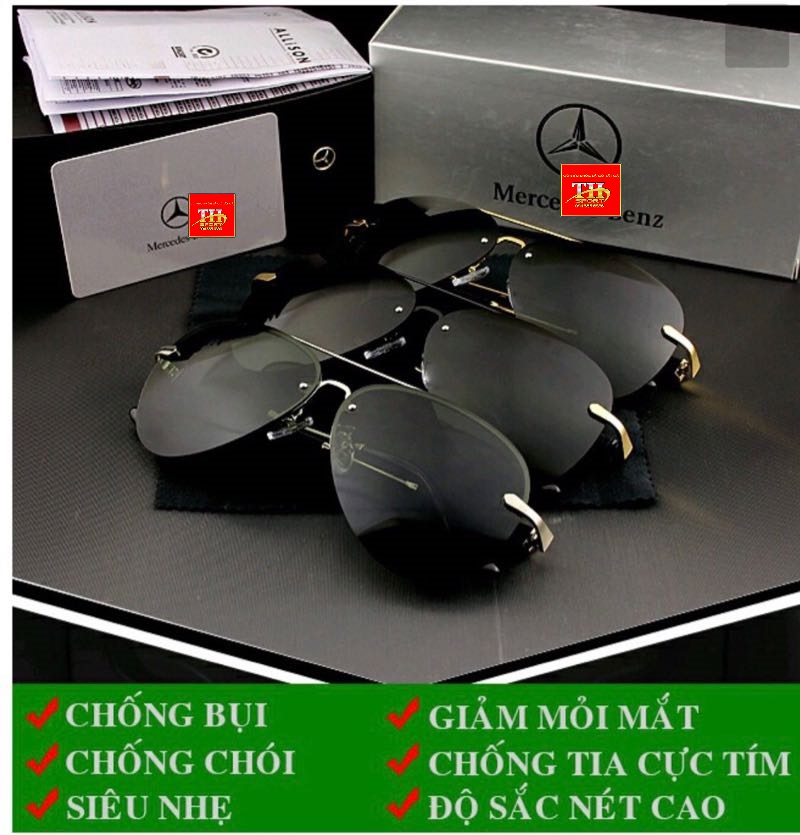Kính Mắt thời trang MERCE full box