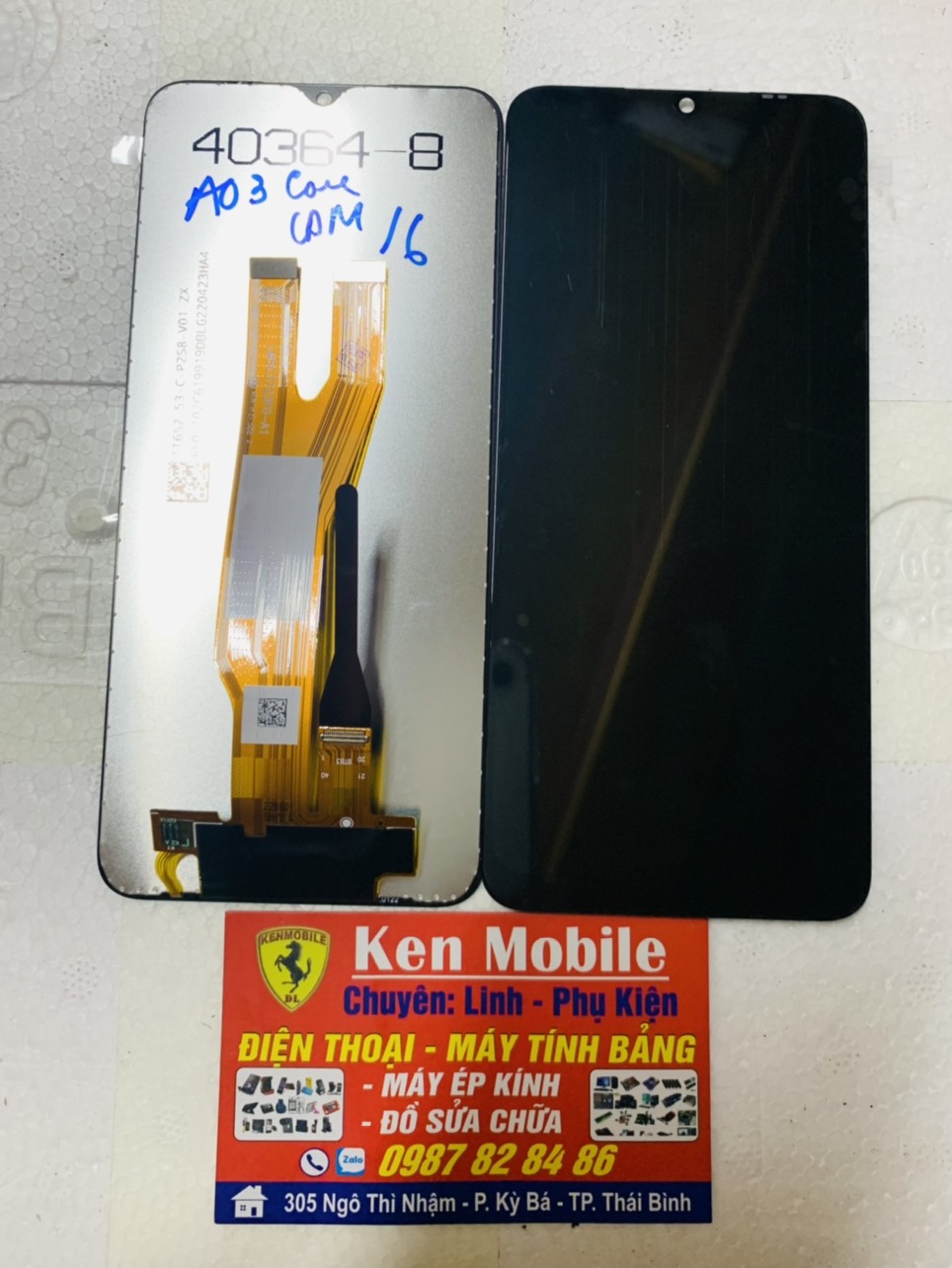Màn hình nguyên bộ samsung a03 core / a03core / sm-a032f, loại zin hãng
