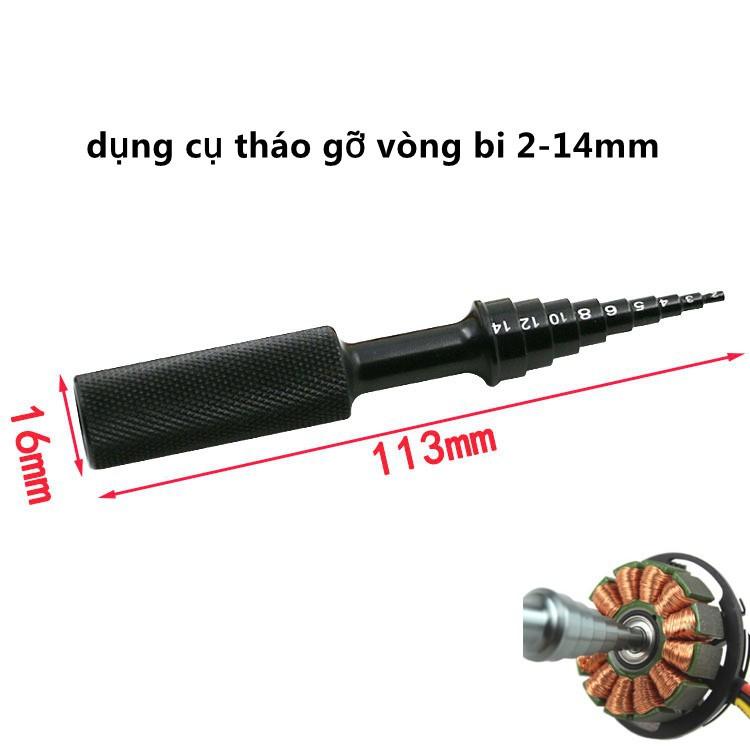 dụng cụ tháo gỡ bạc 2-14mm
