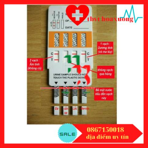 [Nhập Khẩu] Que Thử Ma Tuý 4 Chân DRUGS