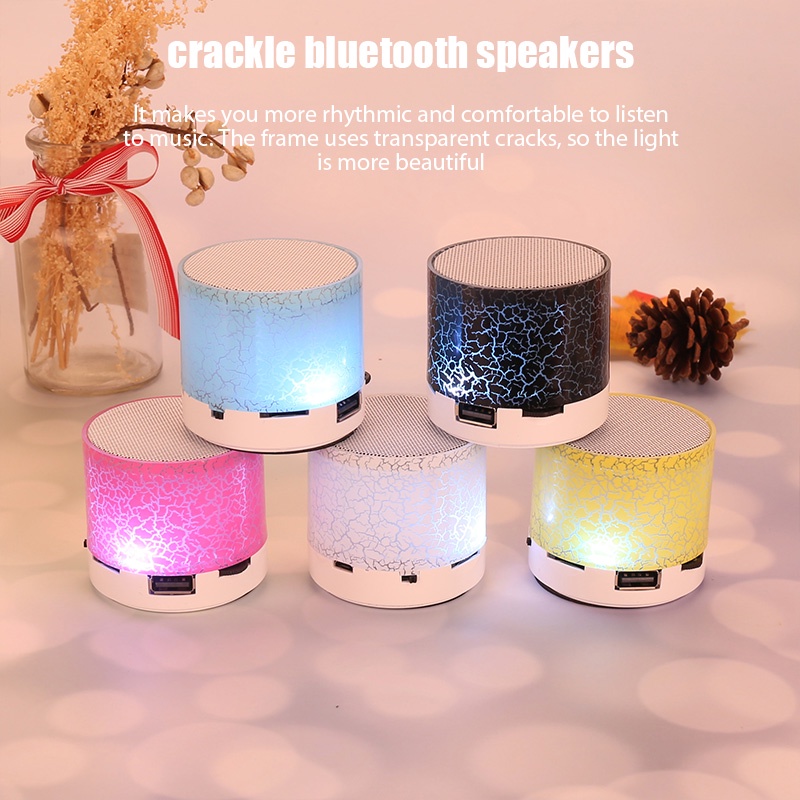Loa bluetooth mini có đèn nhấp nháy