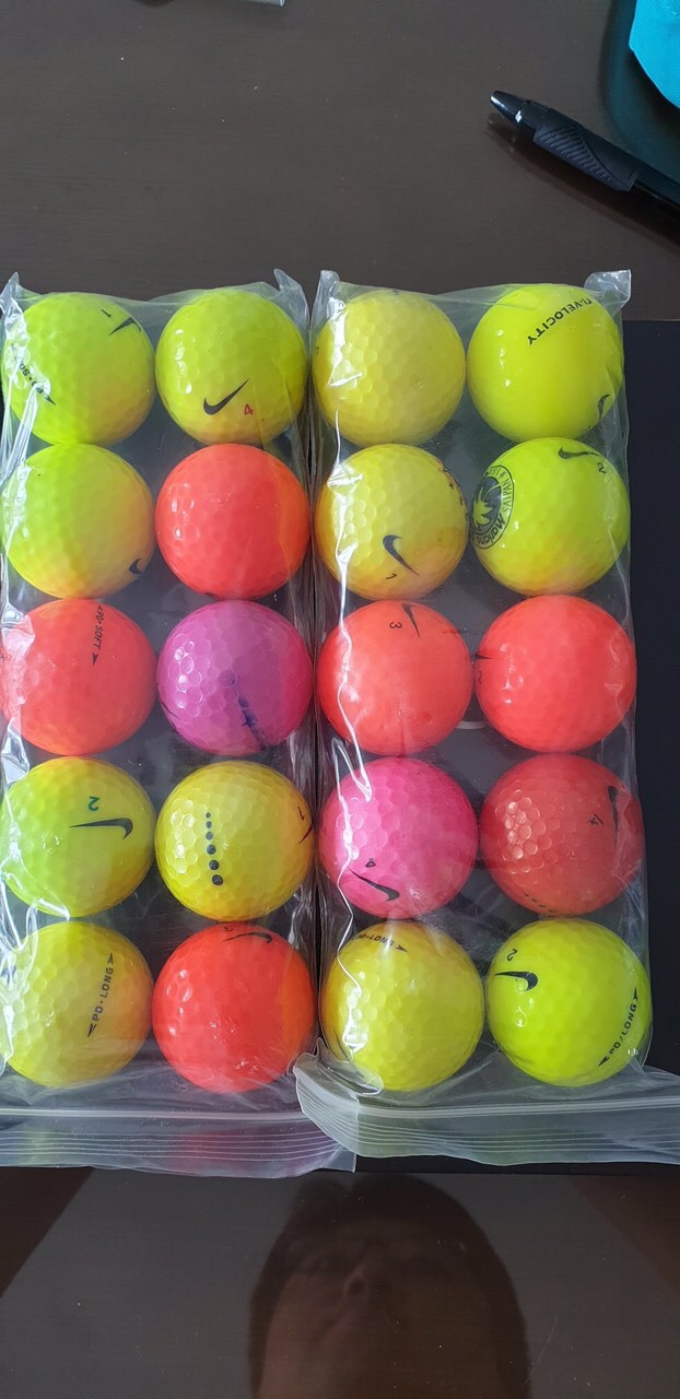10 QUẢ BÓNG GOLF NIKE MỚI 90 PHẦN TRĂM