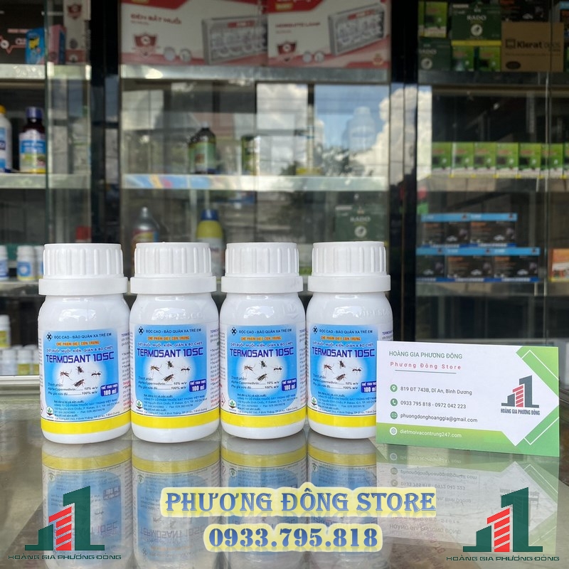Thuốc diệt muỗi và côn trùng TERMOSANT 10SC - 100ML
