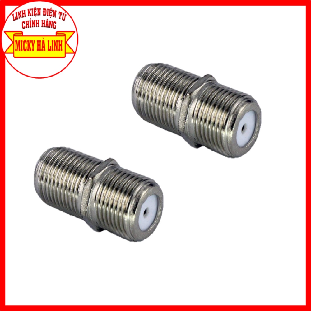 Jack nối cáp ff, rắc nối cáp tv, jack nối ff