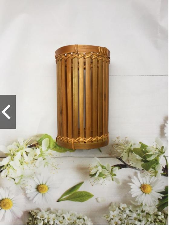 Combo 20 ống đũa tre size nhỏ đk 9 cm, cao 16 cm