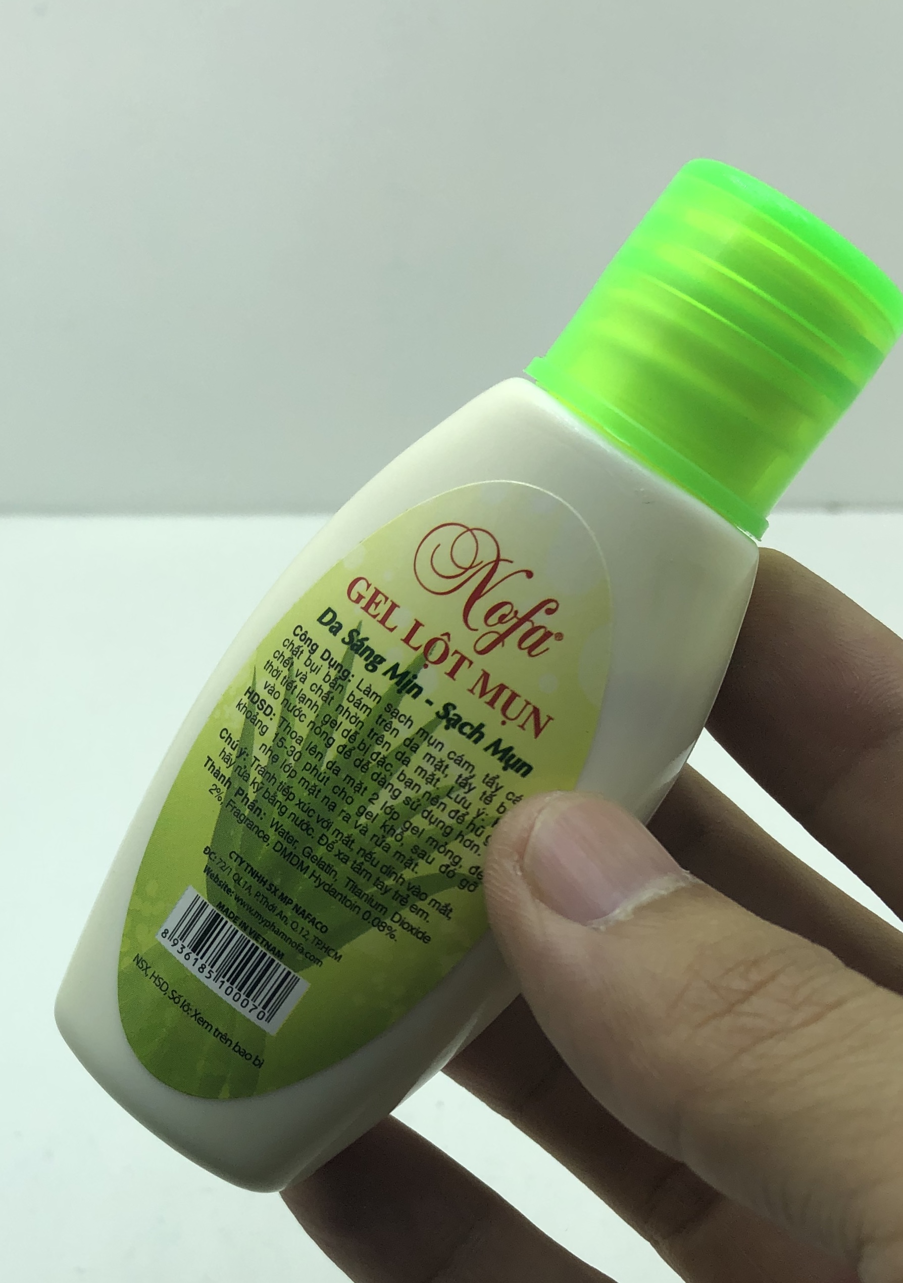 Gel lột mụn nha đam nofa extra 60g