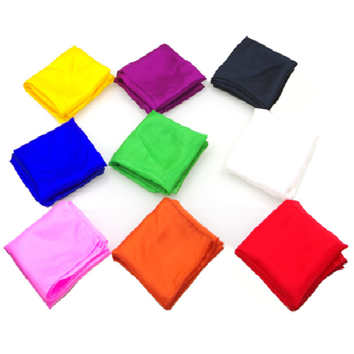 Ảo thuật phụ kiện khăn lụa tơ tằm biểu diễn 30x30cm