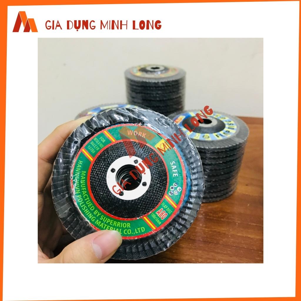 Nhám xếp tròn, lốc 10 viên nhám xếp a40, a60, a80, a100, a120