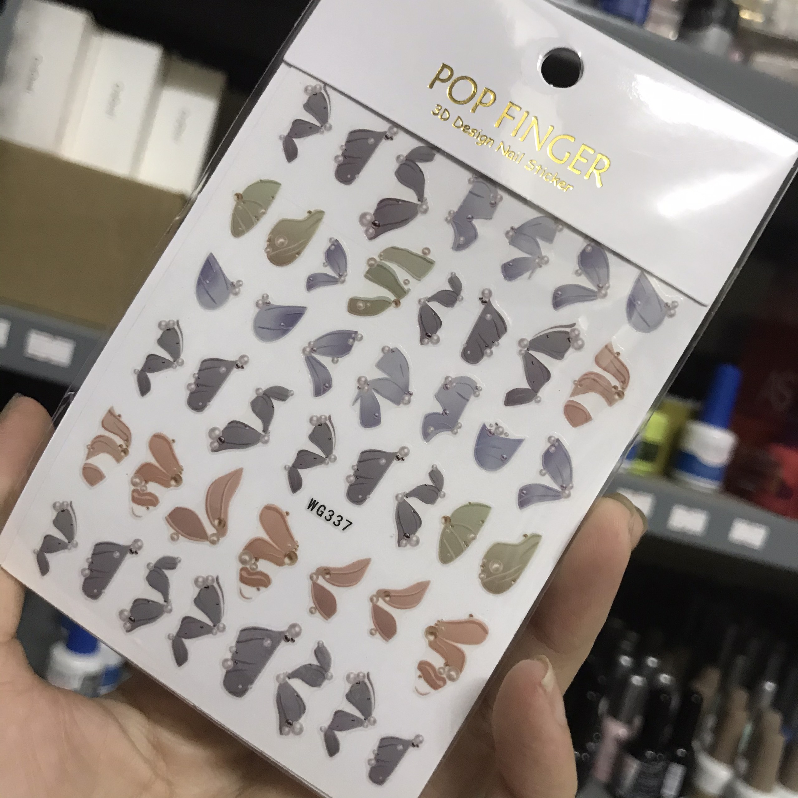 STICKER DÁN MÓNG DẢI LỤA