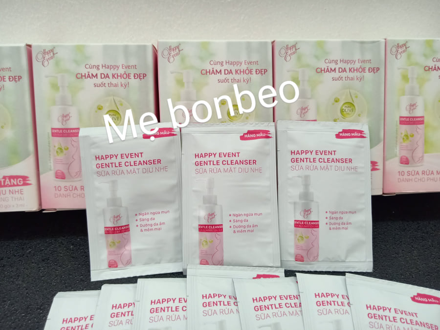 Sữa Rửa Mặt Happy Event (hộp 10góix 3ml)