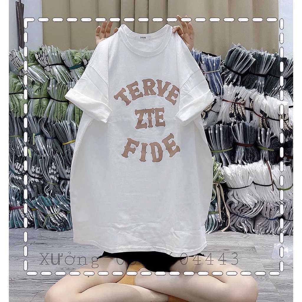 Áo Thun Form Rộng Nam Nữ Unisex Terve Basic Tay Lỡ Oversize